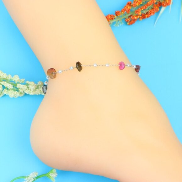 Elegant Handmade Anklet – Perfect for Women & Girls | Ideal Gift Option, DYC1781 - Picture 9 of 9